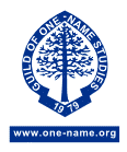 Member Guild of One-Name Studies.